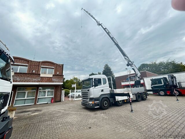 Autokran SCANIA R410+Fassi F545 Kran 6+6 Aus.+JIB + Seilwinde