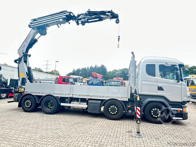 Autokran SCANIA R410+Fassi F545 Kran 6+6 Aus.+JIB + Seilwinde