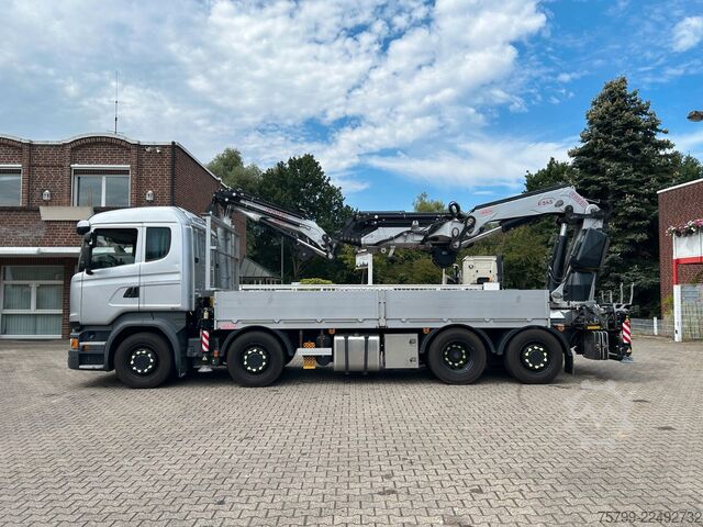 Autokran SCANIA R410+Fassi F545 Kran 6+6 Aus.+JIB + Seilwinde