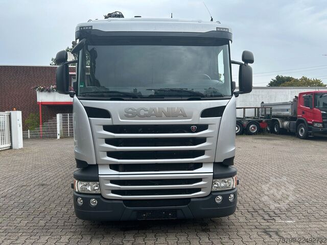 Autokran SCANIA R410+Fassi F545 Kran 6+6 Aus.+JIB + Seilwinde