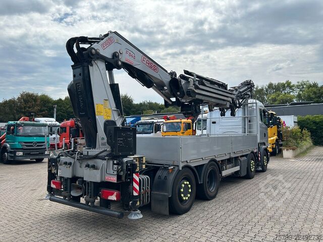 Autokran SCANIA R410+Fassi F545 Kran 6+6 Aus.+JIB + Seilwinde