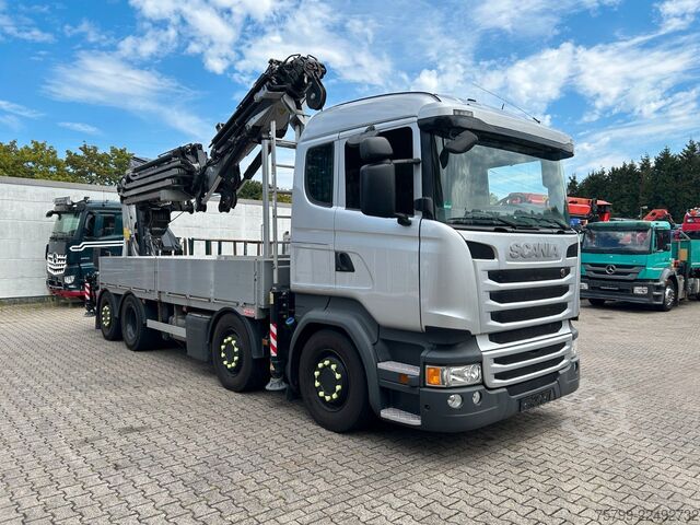 Autokran SCANIA R410+Fassi F545 Kran 6+6 Aus.+JIB + Seilwinde