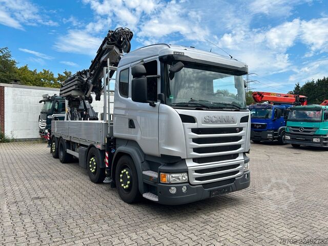 Autokran SCANIA R410+Fassi F545 Kran 6+6 Aus.+JIB + Seilwinde