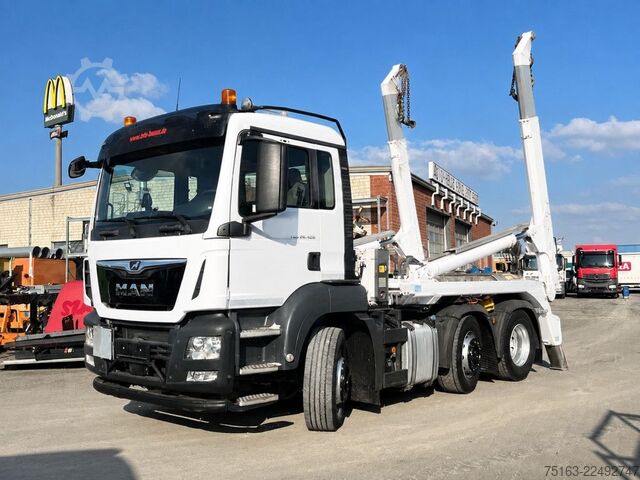 Absetzkipper LKW MAN TG-S 26.500 6x2 Absetzkipper Meiller Funk 137TKM