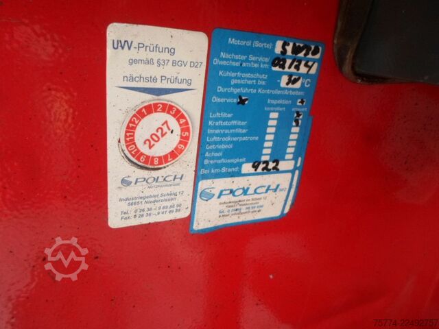 Gabelstapler MOFFETT M 4 25.3/ 880 Std. ALLRAD !!
