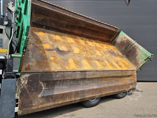 Tipper with crane DAF TATRA 6X6 / T158/II  / 2 SIDE TIPPER - HMF Z CRANE