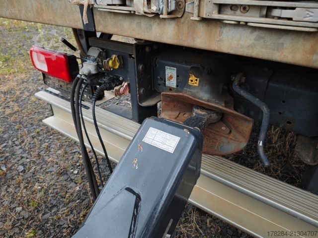 Low loader trailer  Alga TAT B-180, 7,3 mtr., Rampen, 19to. GG. low