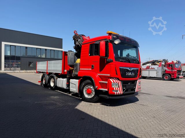 Crane truck MAN TGS 28.500 6x4H-4 Trekker/bakwagen Fassi F365 E...