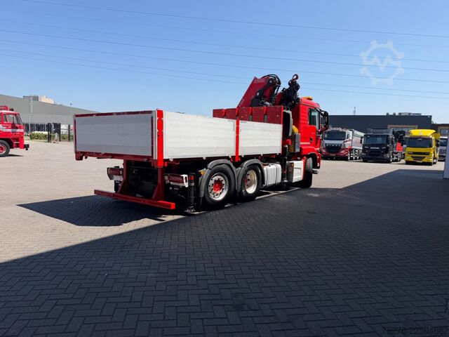 Crane truck MAN TGS 28.500 6x4H-4 Trekker/bakwagen Fassi F365 E...