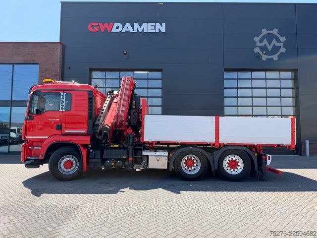 Crane truck MAN TGS 28.500 6x4H-4 Trekker/bakwagen Fassi F365 E...