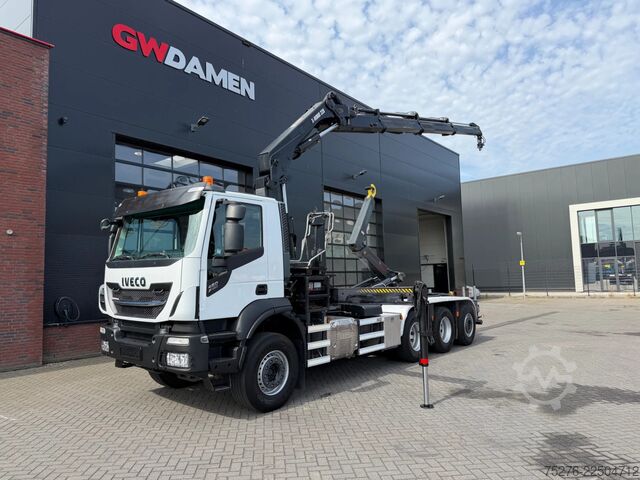 Hook arm system Iveco Stralis 460 8x4 Haaksysteem / Hiab 228-3 Euro 6 D