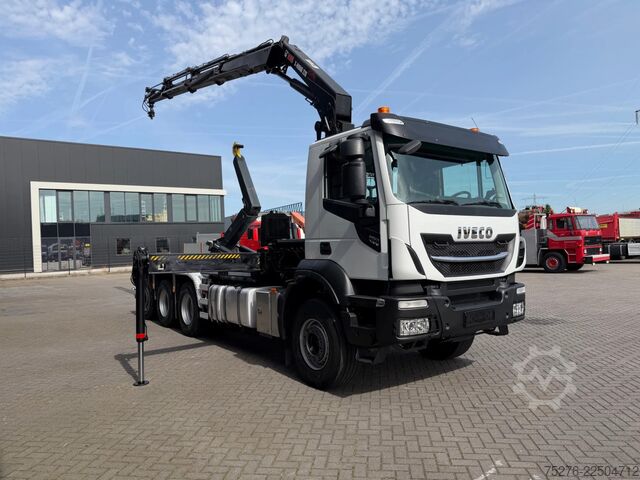 Hook arm system Iveco Stralis 460 8x4 Haaksysteem / Hiab 228-3 Euro 6 D