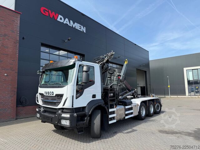Hook arm system Iveco Stralis 460 8x4 Haaksysteem / Hiab 228-3 Euro 6 D