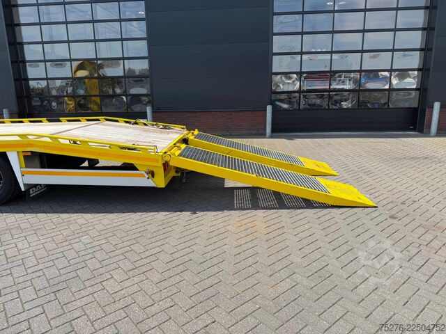 Car carrier van DAF LF 45 Machinetransporter Hydraulic ramps 48.000 km