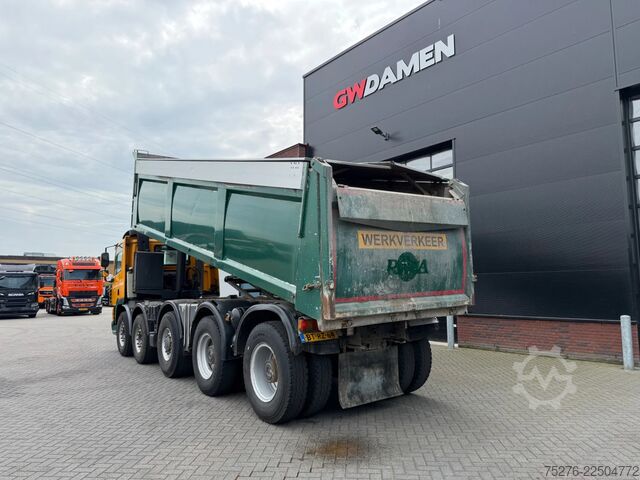 Tipper Ginaf X 5350 TS 10x6 Kipper 26 m3 Euro 5