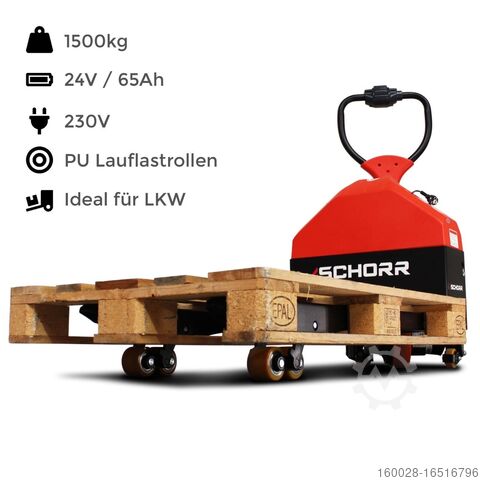 Hochhubwagen SCHORR RR15NHE3 Elektrohubwagen Hubwagen