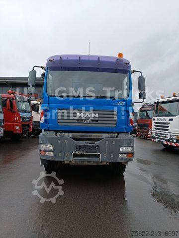 Kipper LKW MAN MAN TGA 35.430 / 8X4 / Meiller Mulde / German