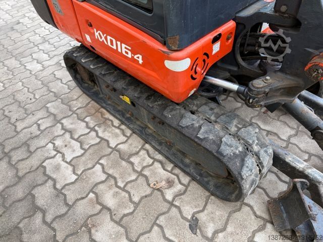 Minibagger KUBOTA KX016-4 / 2020 BJ / 1.109 Stunden / 3 x Löffel