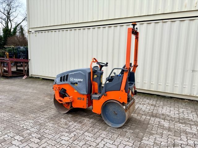 Single drum roller HAMM HD8VV / 2016 BJ / 773 H / 1.580 KG