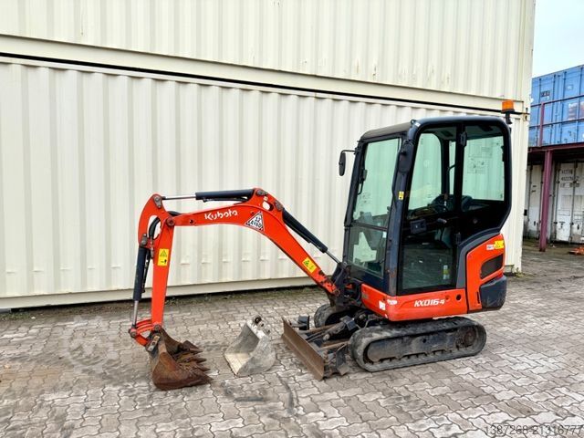 Minibagger KUBOTA KX016-4 / 2020 BJ / 1.142 Stunden / 2 x Löffel
