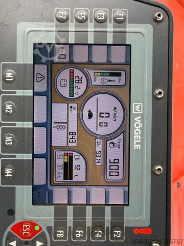 Asphalt mixing plant VÖGELE Super 1900-3i AB600-3TP2 Bohle 6m bis 8m ZSA