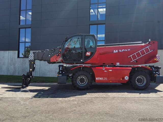 Rotating forklift Magni RTH 8.35