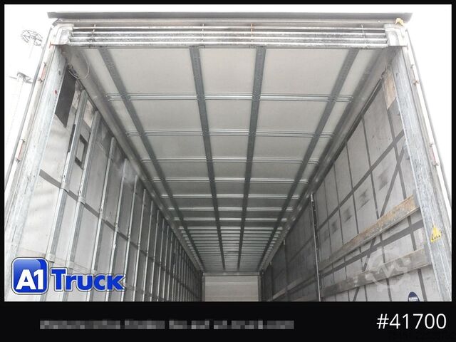 Auflieger mit Pritsche & Plane SCHMITZ Speed Curtain, Lift 455/40 R 22.5, Hubdach,