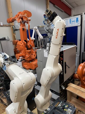 Industrial robot KUKA KR10 R1100-2 / SEL KRC4 komplett