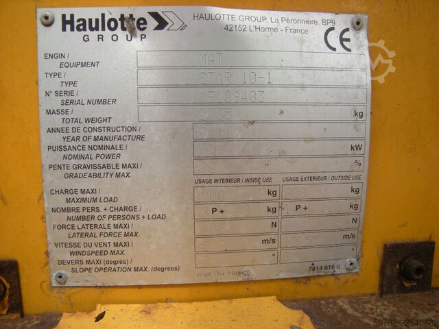 Arbeitsbühne Haulotte Star 10
