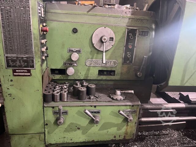Leit-/Zugspindeldrehmaschine Poreba TR 115