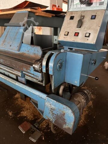 Hydraulische Langabkantmaschine Thalmann 
