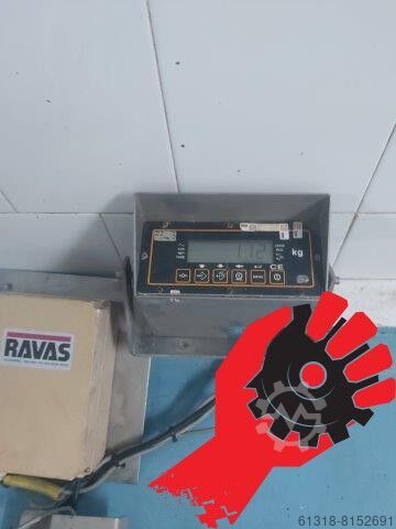 Stainless steel  floor weighing scale Ravas RWB ND CE