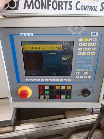 Cycle-controlled lathe Monforts KNC 5 - 1500