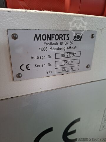 Cycle-controlled lathe Monforts KNC 5 - 1500