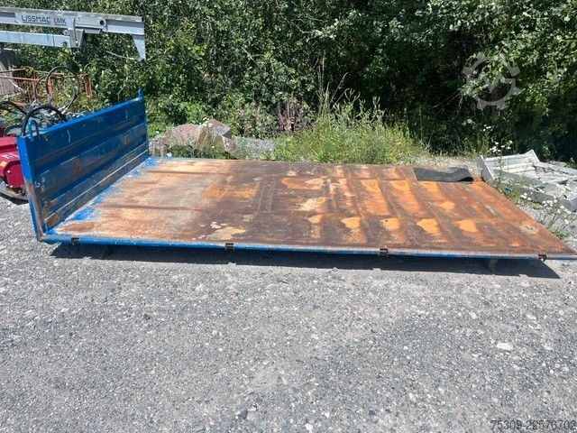 Anhänger-Wechselpritsche MEILLER Meiller Kipperboden Plattform 3,80 m Länge