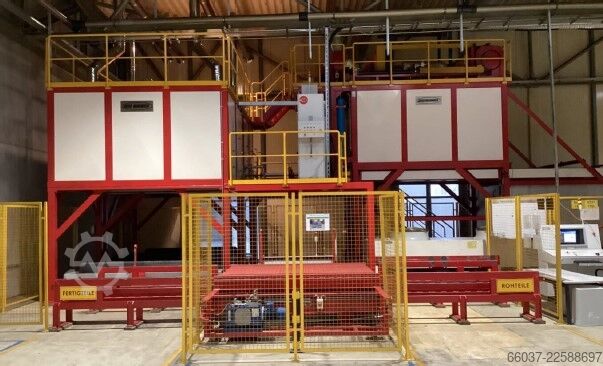 Aluminum furnace system Seco/Wawick SDBF-24.16.30/600E