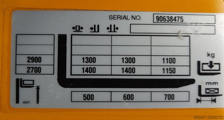 Palettenstapler Jungheinrich EJC 214z 2.9m/ 164mh