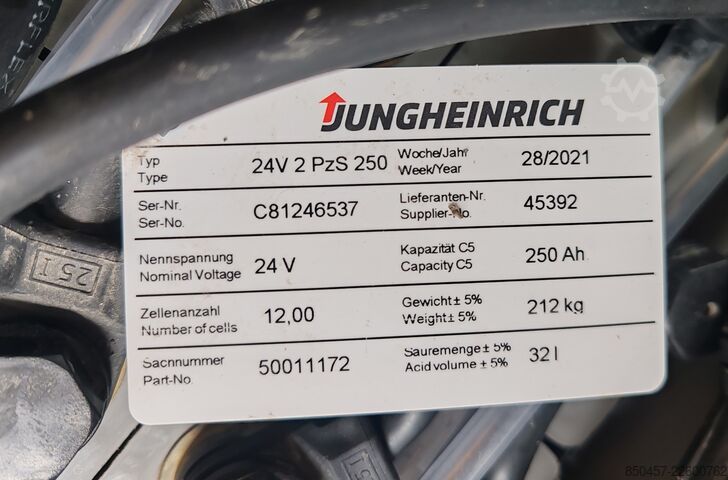 Palettenstapler Jungheinrich EJC 214z 2.9m/ 164mh