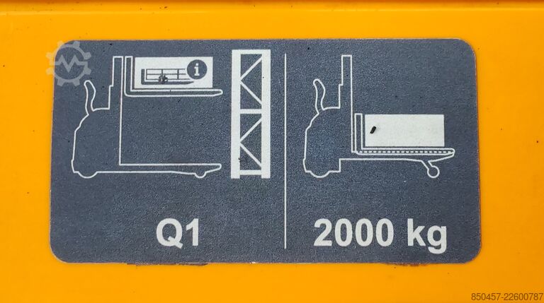 Palettenstapler Jungheinrich EJC 214z 2.5m/ 551mh/ initial