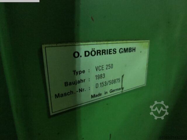 Vertical Turret Lathe - Single Column DÖRRIES VCE 250