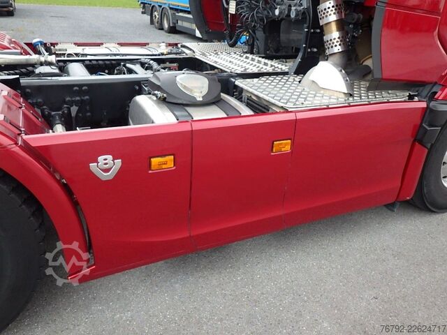 Standard tractor unit SCANIA R 660 XT 6x4 B /Ret./Hydr./ALCOA /Leder/Vollluft