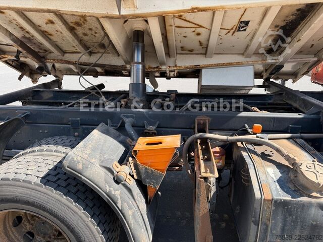 Dreiseitenkipper LKW MAN FE 280, PK 12.502, Funk, Greifer
