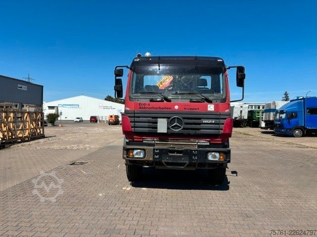 Kipper LKW MERCEDES-BENZ 1824 AK  Kipper Kran