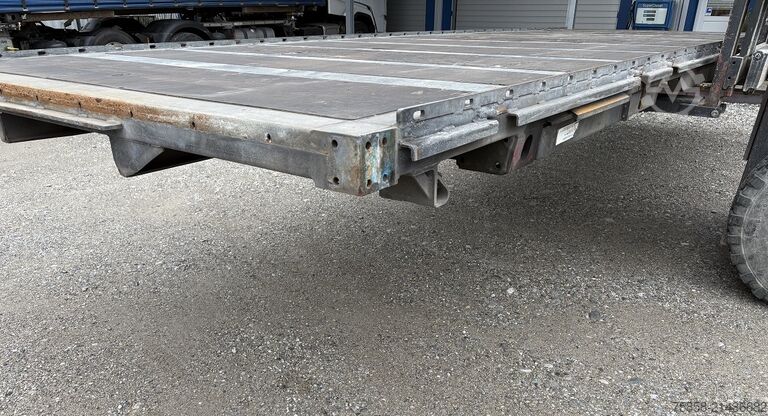 Wechselpritsche offen Wecon Verzinkte Plattform 7,45m Zurringe
