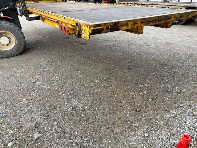 Wechselpritsche offen Krone BDF 7,45m Lochleiste Teleskopstützen