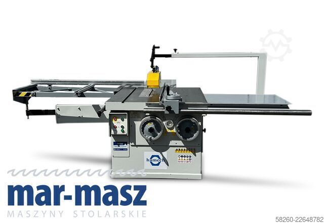 Formatkreissäge mit Vorritzer Hamech TKS-400