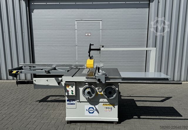 Formatkreissäge mit Vorritzer Hamech TKS-400