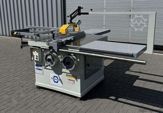 Formatkreissäge mit Vorritzer Hamech TKS-400
