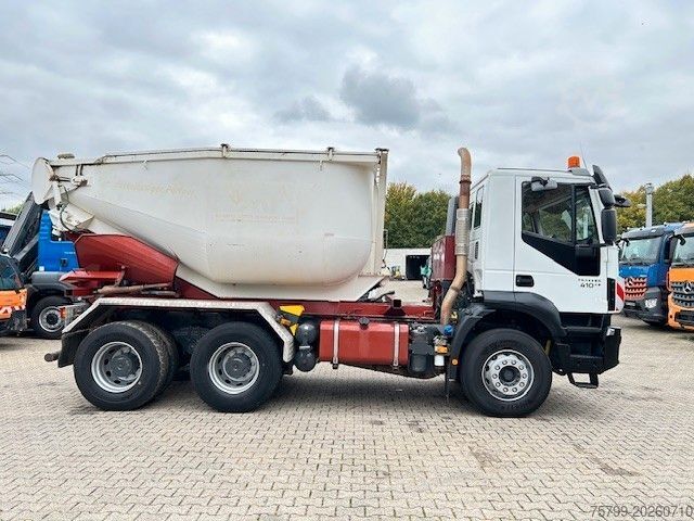 Tipper truck IVECO 410 TRAKKER Wechselsystem Kipper + Asphaltmulde