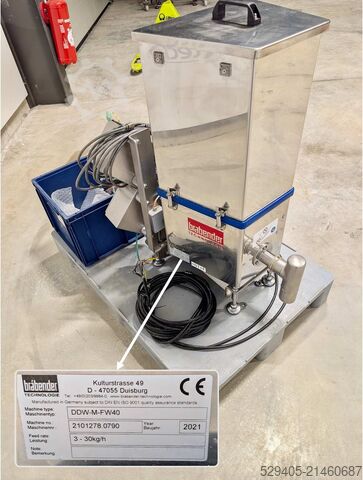 Flexwall gravimetric feeder Brabender DDW-M-FW40